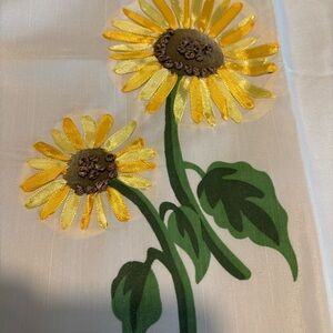 3 Sunflower Vance's 18x60 Lowe's Select Style Rod Rod Pocket Kitchen Classic